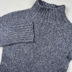 Vintage Old Navy Women's Wool Blend Mock Turtleneck Sweater 90's Classic